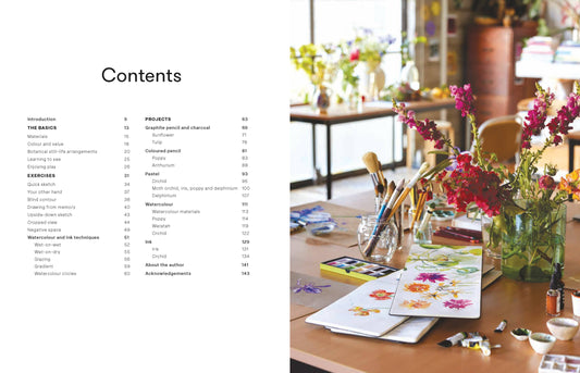 Art Class: Flowers And Foliage-Creating Contemporary Botani