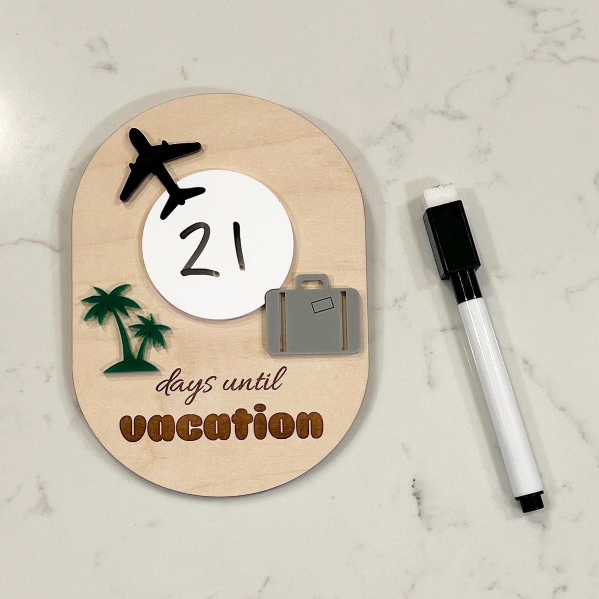 Vacation Countdown Magnet