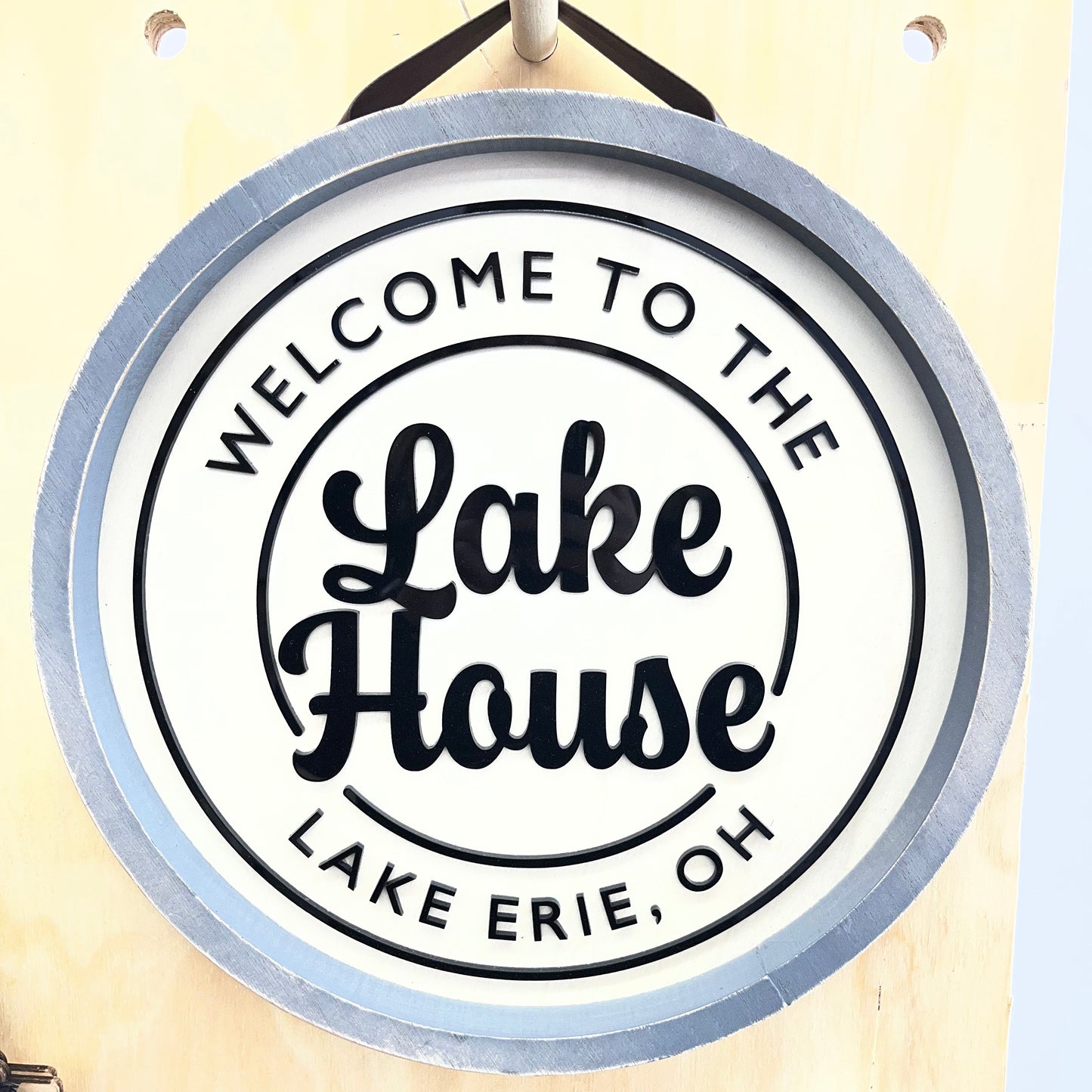 Lake House Sign