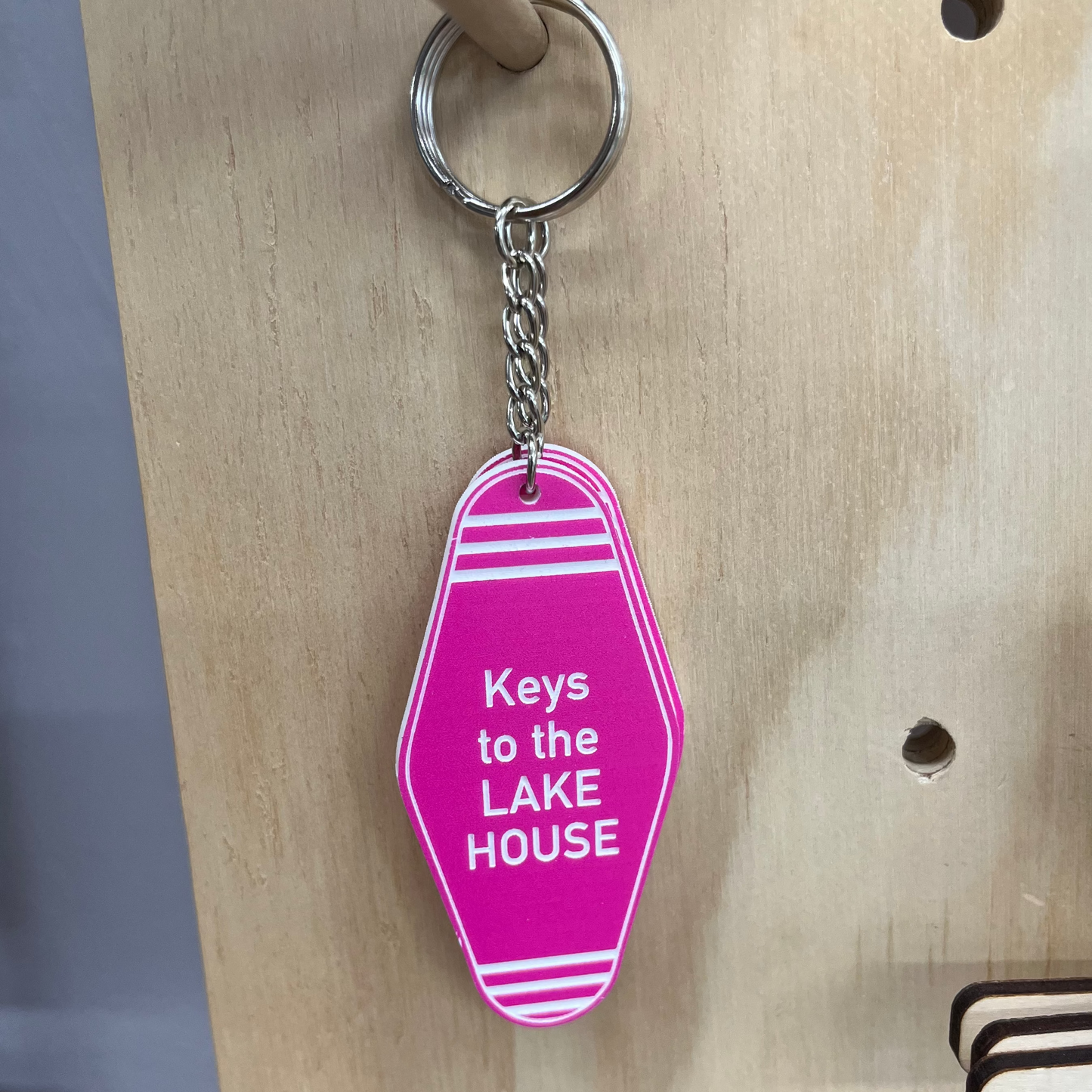 Lake House Keychain