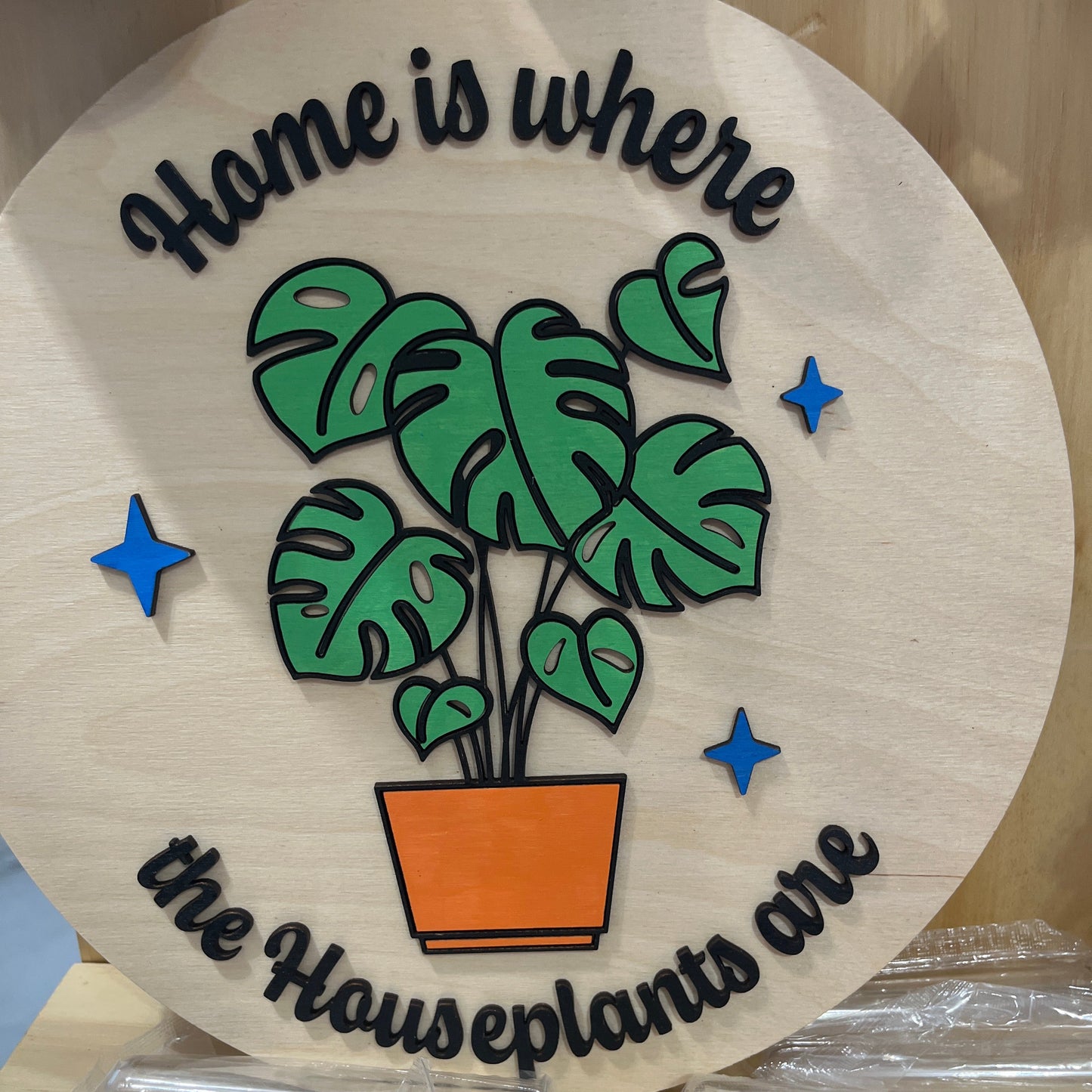 House Plants Hanging Sign