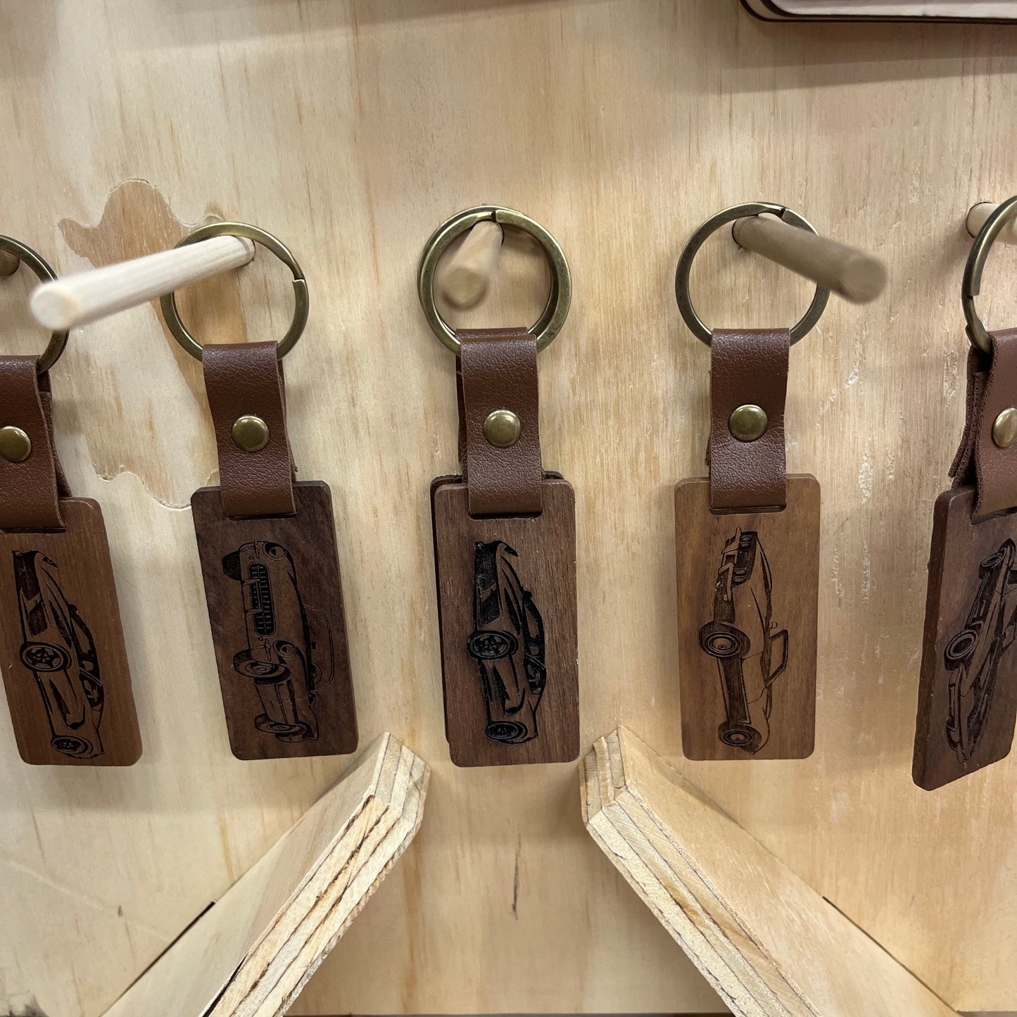 Corvette Keychain