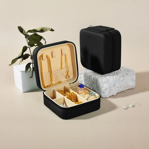 Travel Jewelry Case - Navy