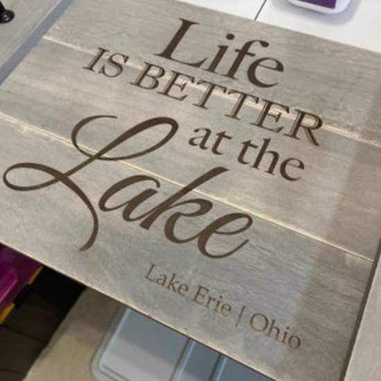 Lake House Tray