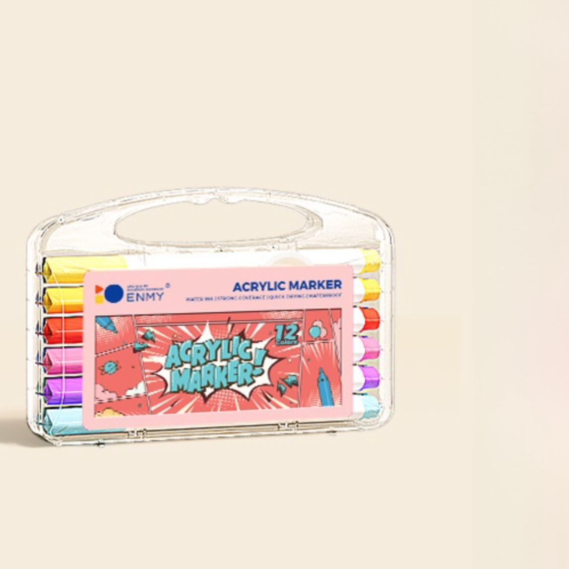 Acrylic Markers 12 colors