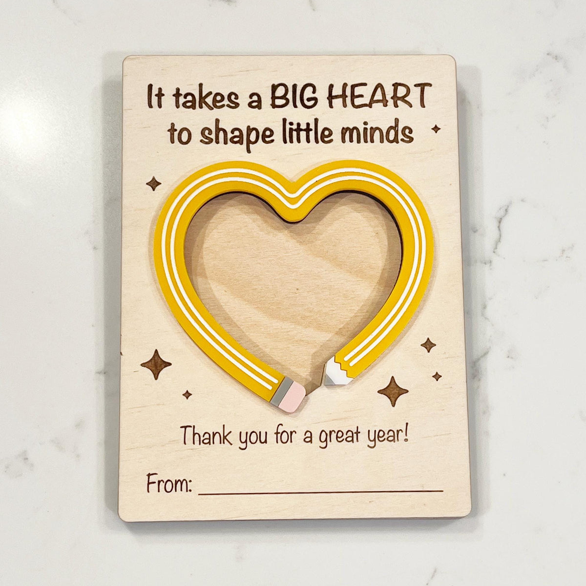 Teacher Photo Frame Magnet