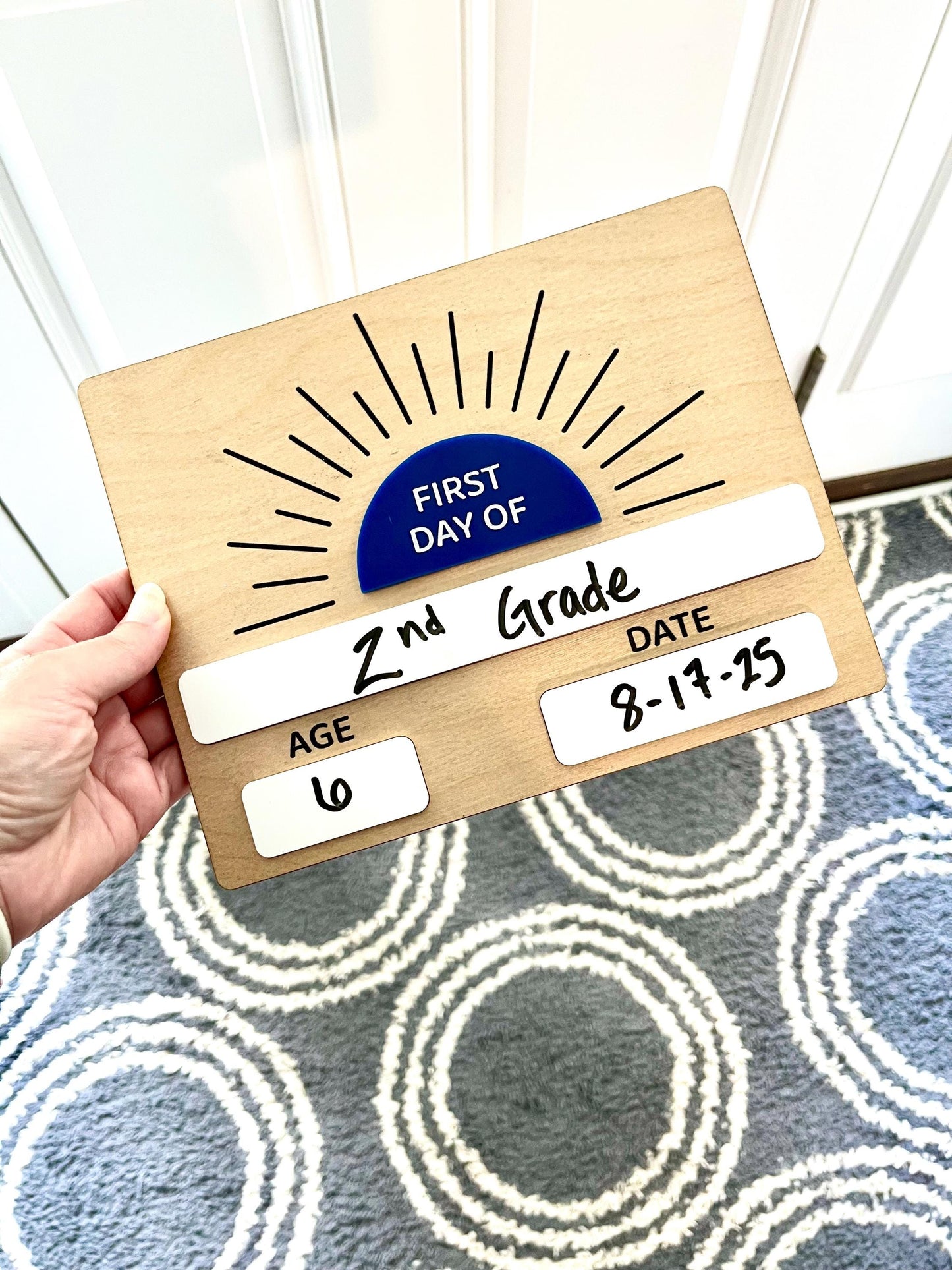 First & Last Day of School Sign