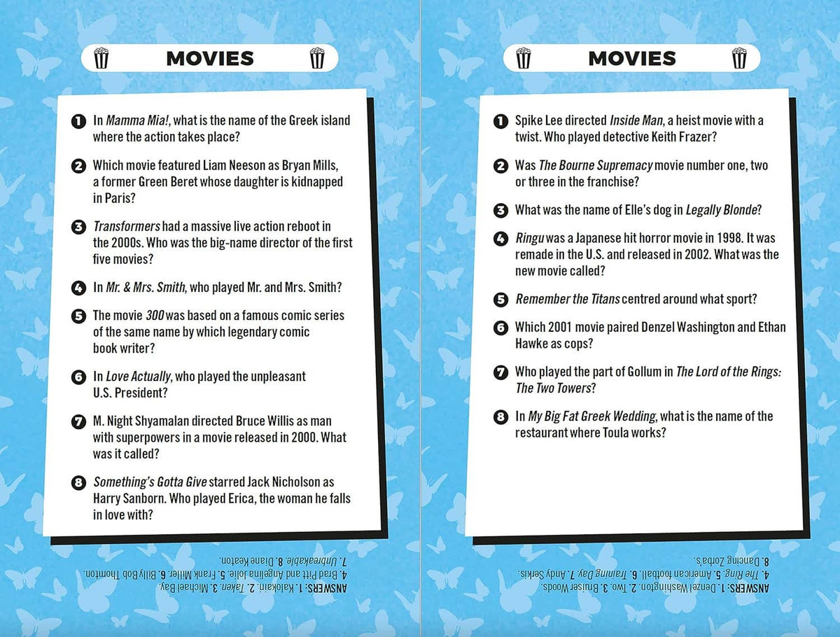 Best of the 00's Game Box Inside