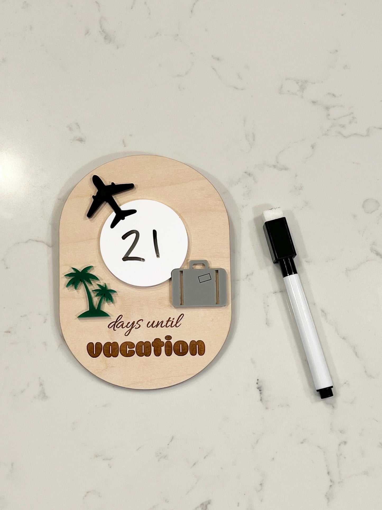Vacation Countdown Magnet