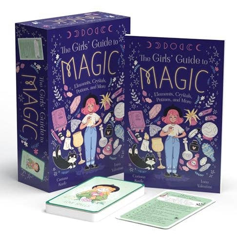 Girls' Guide To Magic: Inspirational Book with 52 Spell Card