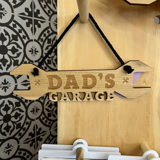 Dad's Garage Sign - Small