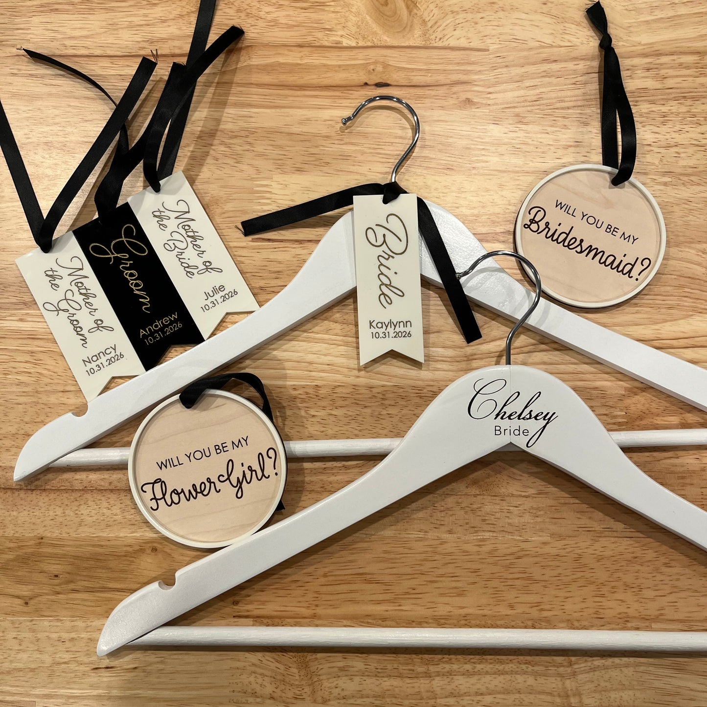 Wedding Party Hangers