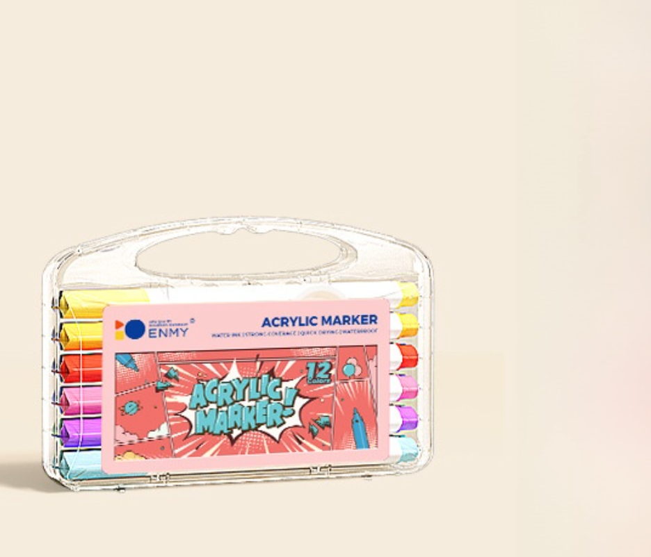 Acrylic Paint Markers Water Based Waterproof