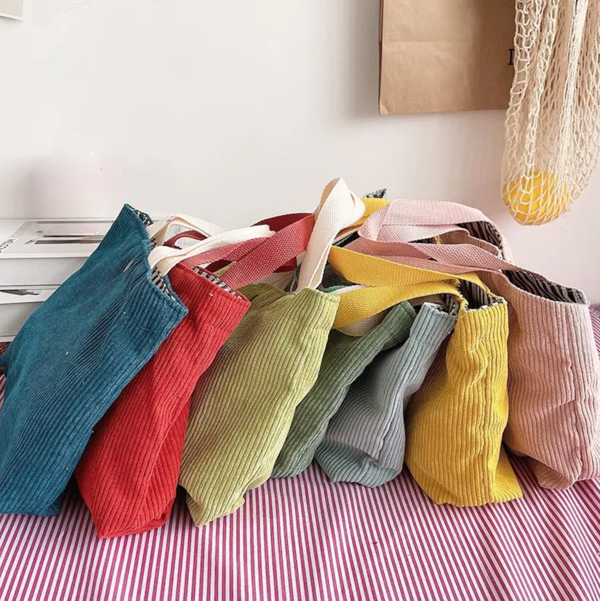 Mini Corduroy Handbag - Samples