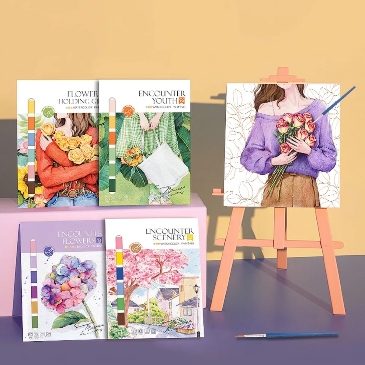 Watercolor Sheets - Samples