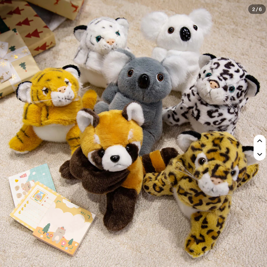 Animal Plush Slap Bracelet