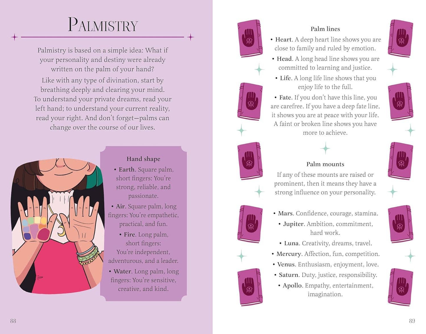 Girls' Guide To Magic: Inspirational Book with 52 Spell Card
