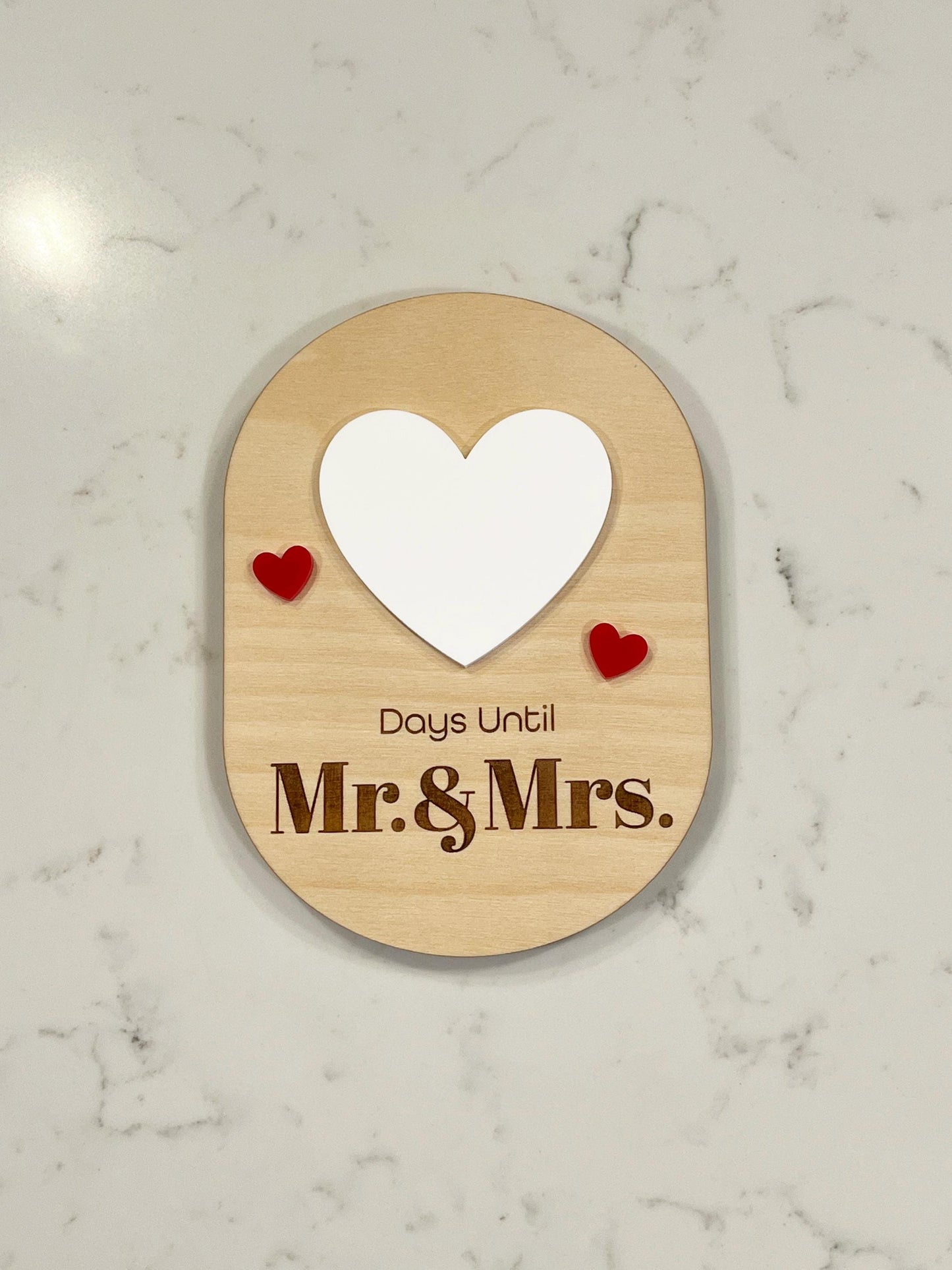 Wedding Countdown Magnet