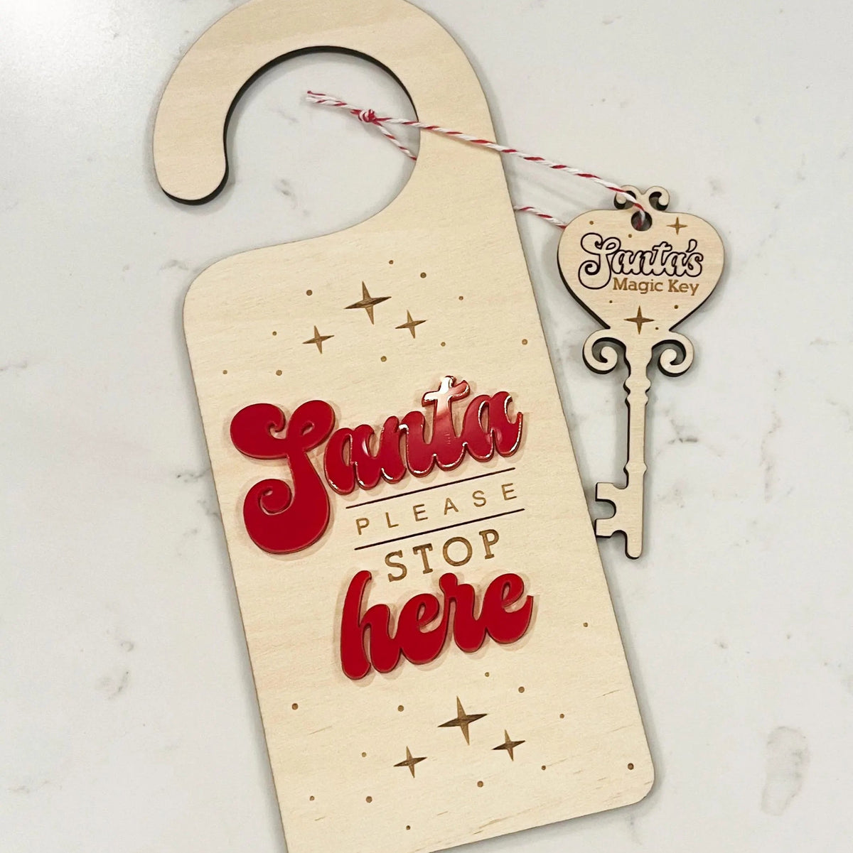 Santa's Magic Key Door Hanger