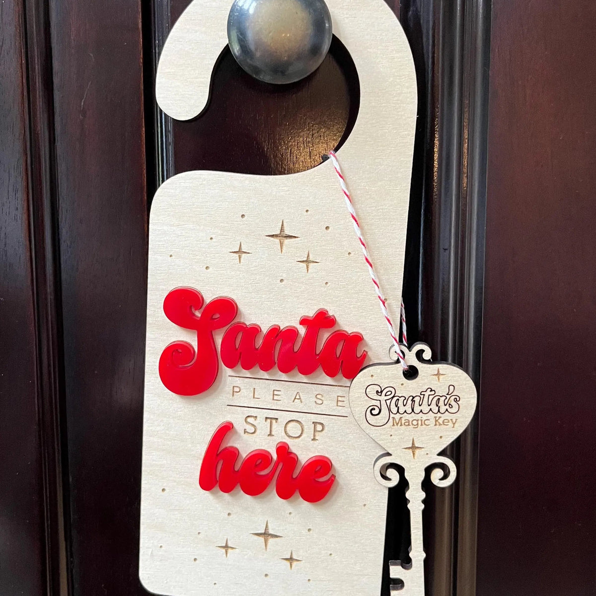 Santa's Magic Key Door Hanger